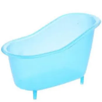 Blue Plastic Bath Tub